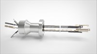 FA13539-02 Термопара типа J на фланце CF1.33(CF16), 3 пары, материал штырька железо-константан, материал корпуса нержавеющая сталь ,без ответной чаcти 0343011638