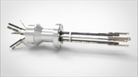 FA13794-02 Термопара типа J на фланце CF1.33(CF16), 5 пар, материал штырька железо-константан, материал корпуса нержавеющая сталь ,без ответной чаcти 0343011658