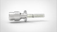 FA20728-02 Термопара типа K на фланце KF25, 5 пар, диаметр штырька 0.062, материал штырька хромель-алюмель, материал корпуса нержавеющая сталь ,без ответной чаcти 03410225500628