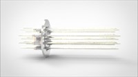 FA12692-03 Ввод вакуумный электрический 12 штырьковый на фланце KF50, 5 кВ, 16,5 А, диаметр штырька 0,094'', материал штырьков никель, материал корпуса нержавеющая сталь 035120250516500948