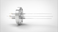 FA13385-04 Ввод вакуумный электрический 3х штырьковый на фланце CF2.75, 20 кВ, 3,6 А, диаметр штырька 0,094'', материал штырьков нержавеющая сталь, материал корпуса нержавеющая сталь 03530140203600948