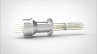 FA13863 Ввод вакуумный электрический 10 штырьковый на фланце KF16, 2 кВ, 4,8 А, диаметр штырька 0,062'', материал штырьков алюмель, материал корпуса нержавеющая сталь 03510021624800628