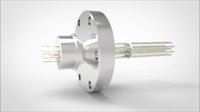 FA14261 Ввод вакуумный электрический 10 штырьковый на фланце CF2.75, 2 кВ, 4,8 А, диаметр штырька 0,062'', материал штырьков алюмель, материал корпуса нержавеющая сталь 03510014024800628