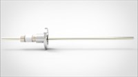 FA14577-03 Ввод вакуумный электрический 1 штырьковый на фланце KF16, 5 кВ, 30 А, диаметр штырька 0,154'', материал штырьков никель, материал корпуса нержавеющая сталь 0351021653001548