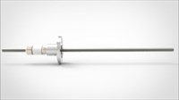 FA14577-02 Ввод вакуумный электрический 1 штырьковый на фланце KF16, 5 кВ, 50 А, диаметр штырька 0,154'', материал штырьков молибден, материал корпуса нержавеющая сталь 0351021655001548