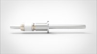 FA14941-04 Ввод вакуумный электрический 1 штырьковый на фланце KF16, 8 кВ, 21 А, диаметр штырька 0,375'', материал штырьков нержавеющая сталь, материал корпуса нержавеющая сталь 0351021682103758