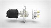 KT16935 Ввод вакуумный 8 штырьковый на фланце KF40, 5 А, 350 В, диаметр штырька 0,09”, материал штырька алюмель, материал корпуса нержавеющая сталь, с ответной частью 0358024053500098