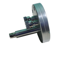 B221 Вакуумный электрический ввод Microdot – BNC, фланец CF35/40 (CF2.75”), 2 линии охлаждения для трубок внешним диаметром 1/8” 0712218