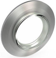 Окно вакуумное смотровое на фланце KF40 (NW40), нержавеющая сталь SS304, стекло 7056 02082408