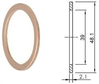 Кольцо медное CF35/40 (CF2,75") 0201213398