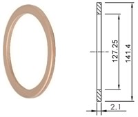 Кольцо медное CF130 (CF6,75") 02012131278