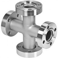 Крест с фланцами CF35/40 (CF2,75") длиной 125 мм, нержавеющая сталь 304L 020125358
