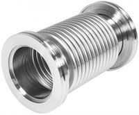 Сильфон вакуумный гибкий с фланцем ISO-K 80 длиной 100мм, нержавеющая сталь, электрополированный 03061801008