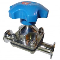 Клапан диафрагменный ручной KF40, нержавеющая сталь 020441408