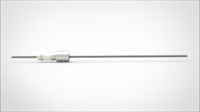FA10700-02 Ввод вакуумный электрический 1 штырьковый под приварку, 5 кВ, 28 А, диаметр штырька 0,094'', материал штырьков молибден, материал корпуса нержавеющая сталь 035152800948
