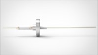 FA10721-03 Ввод вакуумный электрический 1 штырьковый на фланце CF1.33, 14 кВ, 16,5 А, диаметр штырька 0,094'', материал штырьков никель, материал корпуса нержавеющая сталь 035101161416500948