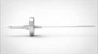 FA10722-04 Ввод вакуумный электрический 1 штырьковый на фланце CF1.33, 20 кВ, 3,6 А, диаметр штырька 0,094'', материал штырьков нержавеющая сталь, материал корпуса нержавеющая сталь 03510116203600948