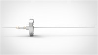 FA11135-04 Ввод вакуумный электрический 1 штырьковый на фланце CF1.33, 5 кВ, 3,6 А, диаметр штырька 0,094'', материал штырьков нержавеющая сталь, материал корпуса нержавеющая сталь 0351011653600948