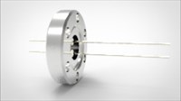 FA11638-03 Ввод вакуумный электрический 2х штырьковый на фланце CF1.33, 2 кВ, 5 А, диаметр штырька 0,032 “, материал штырьков никель, материал корпуса нержавеющая сталь 035201162500328