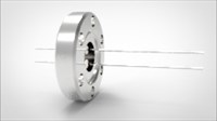 FA11638-04 Ввод вакуумный электрический 2х штырьковый на фланце CF1.33, 2 кВ, 1, 1 А, диаметр штырька 0,032 “, материал штырьков нержавеющая сталь, материал корпуса нержавеющая сталь 0352011621100328