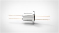 FA11643 Ввод вакуумный электрический 2х штырьковый на фланце KF16, 3 кВ, 27 А, диаметр штырька 0,05'', материал штырьков медь, материал корпуса нержавеющая сталь 035202163270058