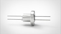 FA11644-02 Ввод вакуумный электрический 2х штырьковый на фланце CF1.33, 3 кВ, 13,5 А, диаметр штырька 0,05'', материал штырьков молибден, материал корпуса нержавеющая сталь 0352011631350058