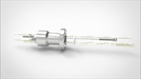 FA12134-05 Термопарный вакуумный ввод типа K на фланце CF1.33(CF16), 1 пара, диаметр штырька 0.094', 5 кВ, 16,5 А, материал штырька хромель-алюмель, материал корпуса нержавеющая сталь, с ответной частью 034101161009451658