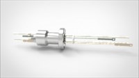 FA12134-08 Термопарный вакуумный ввод типа E на фланце CF1.33(CF16), 1 пара, диаметр штырька 0.094', 5 кВ, 16,5 А, материал штырька хромель-константан, материал корпуса нержавеющая сталь 034401161009451658