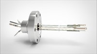FA12328-04 Термопара типа E на фланце CF2.75(CF40), 3 пары, материал штырька хромель-константан, материал корпуса нержавеющая сталь ,без ответной чаcти 0344014038