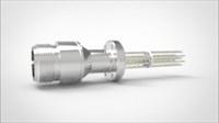 FA12661-02 Термопара типа K на фланце CF1.33(CF16), 5 пар, диаметр штырька 0.062, материал штырька хромель-алюмель, материал корпуса нержавеющая сталь ,без ответной чаcти 0341011600628