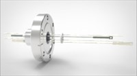 FA13019-05 Термопарный вакуумный ввод типа K на фланце CF2.75(CF40), 1 пара, диаметр штырька 0.050', 3 кВ, 8,2 А, материал штырька хромель-алюмель, материал корпуса нержавеющая сталь 03410140100503828