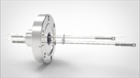 FA13019-07 Термопарный вакуумный ввод типа C на фланце CF2.75(CF40), 1 пара, диаметр штырька 0.050', 3 кВ, 8,2 А, материал штырька вольфрам-рений, материал корпуса нержавеющая сталь 03420140100503828
