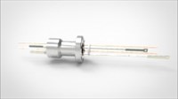 FA12424 Термопарный вакуумный ввод типа K на фланце CF1.33(CF16), 1 пара, диаметр штырька 0.050', 3 кВ, 27 А, материал штырька хромель-алюмель, материал корпуса нержавеющая сталь 03410116100503278
