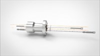 FA12424-03 Термопарный вакуумный ввод типа C на фланце CF1.33(CF16), 1 пара, диаметр штырька 0.050', 3 кВ, 27 А, материал штырька вольфрам-рений, материал корпуса нержавеющая сталь 03420116100503278