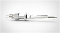 FA12520-07 Термопарный вакуумный ввод типа C на фланце KF16, 1 пара, диаметр штырька 0.094', 5 кВ, 16,5 А, материал штырька вольфрам-рений, материал корпуса нержавеющая сталь 034202161009451658