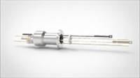 FA12520-06 Термопарный вакуумный ввод типа J на фланце KF16, 1 пара, диаметр штырька 0.094', 5 кВ, 16,5 А, материал штырька железо-константан, материал корпуса нержавеющая сталь 034302161009451658