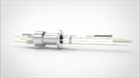 FA12520-05 Термопарный вакуумный ввод типа K на фланце KF16, 1 пара, диаметр штырька 0.094', 5 кВ, 16,5 А, материал штырька хромель-алюмель, материал корпуса нержавеющая сталь 034102161009451658