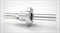 FA11648-02 Ввод вакуумный электрический 4х штырьковый на фланце CF1.33, 6 кВ, 13,5 А, диаметр штырька 0,05'', материал штырьков молибден, материал корпуса нержавеющая сталь 0354011661350058 - фото 10523