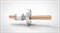 FA12036 Ввод вакуумный электрический 1 штырьковый на фланце CF2.75, 8 кВ, 800 А, диаметр штырька 0,75'', материал штырьков медь, материал корпуса нержавеющая сталь 0351014088000758 - фото 10571