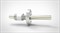 FA12036-03 Ввод вакуумный электрический 1 штырьковый на фланце CF2.75, 8 кВ, 240 А, диаметр штырька 0,75'', материал штырьков никель, материал корпуса нержавеющая сталь 0351014082400758 - фото 10573