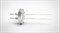 FA12447-03 Ввод вакуумный электрический 2х штырьковый на фланце CF2.75, 5 кВ, 30 А, диаметр штырька 0,154'', материал штырьков никель, материал корпуса нержавеющая сталь 0352014053001548 - фото 10604