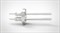 FA13205-04 Ввод вакуумный электрический 2х штырьковый на фланце CF2.75, 8 кВ, 21 А, диаметр штырька 0,375'', материал штырьков нержавеющая сталь, материал корпуса нержавеющая сталь 0352014082103758 - фото 10868