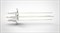 FA13460-03 Ввод вакуумный электрический 4х штырьковый на фланце KF40, 10 кВ, 16,5 А, диаметр штырька 0,094'', материал штырьков никель, материал корпуса нержавеющая сталь 035402401016500948 - фото 10895