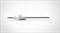 FA14321-02 Ввод вакуумный электрический 1 штырьковый на фланце NPT 1/2, 5 кВ, 93 А, диаметр штырька 0,25'', материал штырьков молибден, материал корпуса нержавеющая сталь 03515930258 - фото 10966