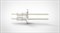 FA14944-03 Ввод вакуумный электрический 2х штырьковый на фланце KF50, 8 кВ, 98 А, диаметр штырька 0,375'', материал штырьков никель, материал корпуса нержавеющая сталь 0352025089803758 - фото 11014