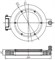Дверь вакуумная быстрого доступа на фланце CF200 (CF10") со смотровым окном, сталь 304, уплотнение двери витон 0108510008