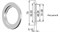 Фланец KF50 (NW50) с отверстием под трубу 2 дюйма, нержавеющая сталь 304L 02020149502008 - фото 9909